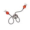 Serien.lighting Poppy Decke, 2fl Schwarz/rubinrot -Deutschland Serien Lighting Verkaufs-Shop 10001124