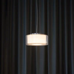 Serien.lighting Curling S Seil 927 Glas/zylind.