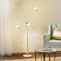 Serien.lighting Poppy -Stehleuchte Mit Flexarmen