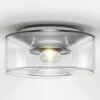 Serien.lighting Curling S Decke 2.700K Glas Klar