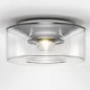 Serien.lighting Curling M Decke 2.700K Glas Klar