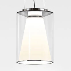 Serien.lighting Drum S Pendel Seil 927 Triac Hoch
